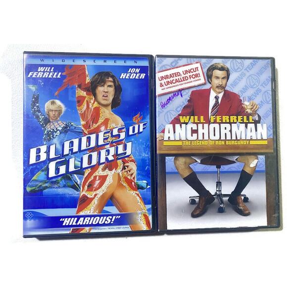 Will Ferrell DVD Collection Lot of 7 Blades of Glory Step Brothers Anchorman + - Picture 4 of 7